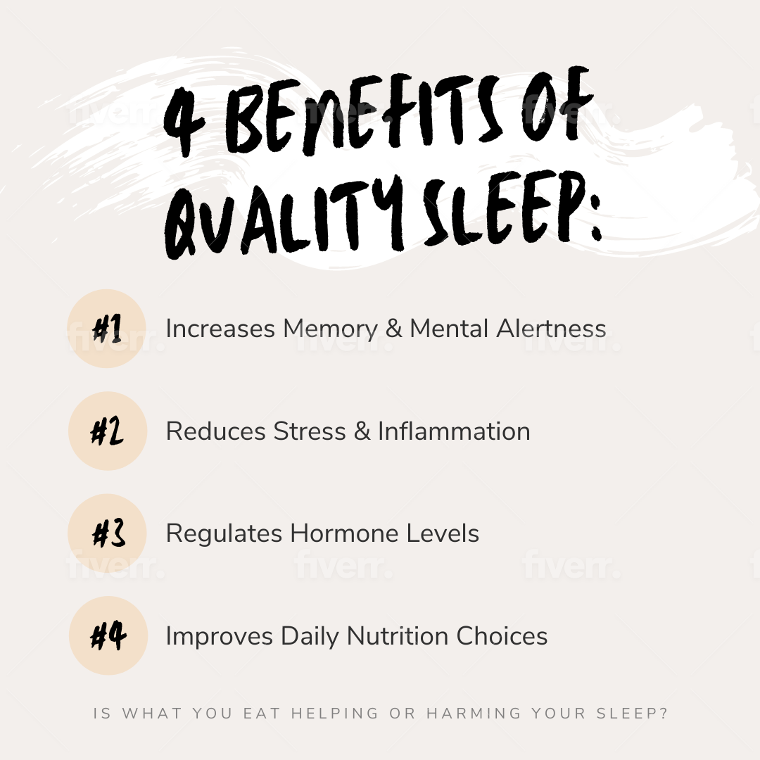 質の高い睡眠の4つの利点